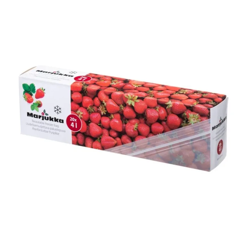 Maisiņi prod.saldēšanai aizverami 4L 20gb