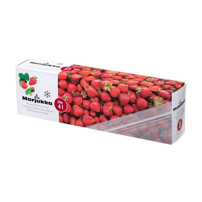 Maisiņi prod.saldēšanai aizverami 4L 20gb