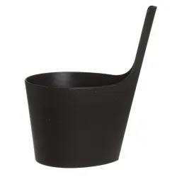 Saunakibu Rento Pisara, biokomposiit, 5 l, 22 x 22 cm, tumepruun v.