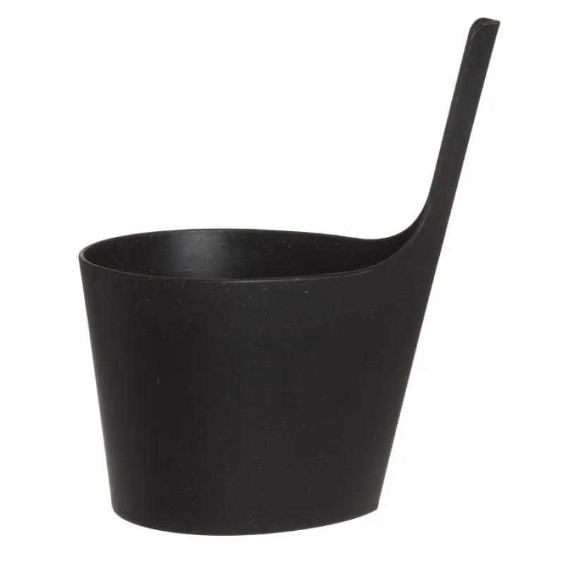 Saunos kubilas Rento Pisara, biokompozitas, 5 l, 22 x 22 cm, tamsiai ruda sp.