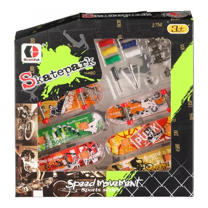 Rotaļlieta Pirkstiņu skeitborda kompl.