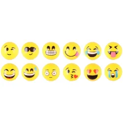 Rotaļlieta Bumbiņa Smily ar gaismiņu 5cm