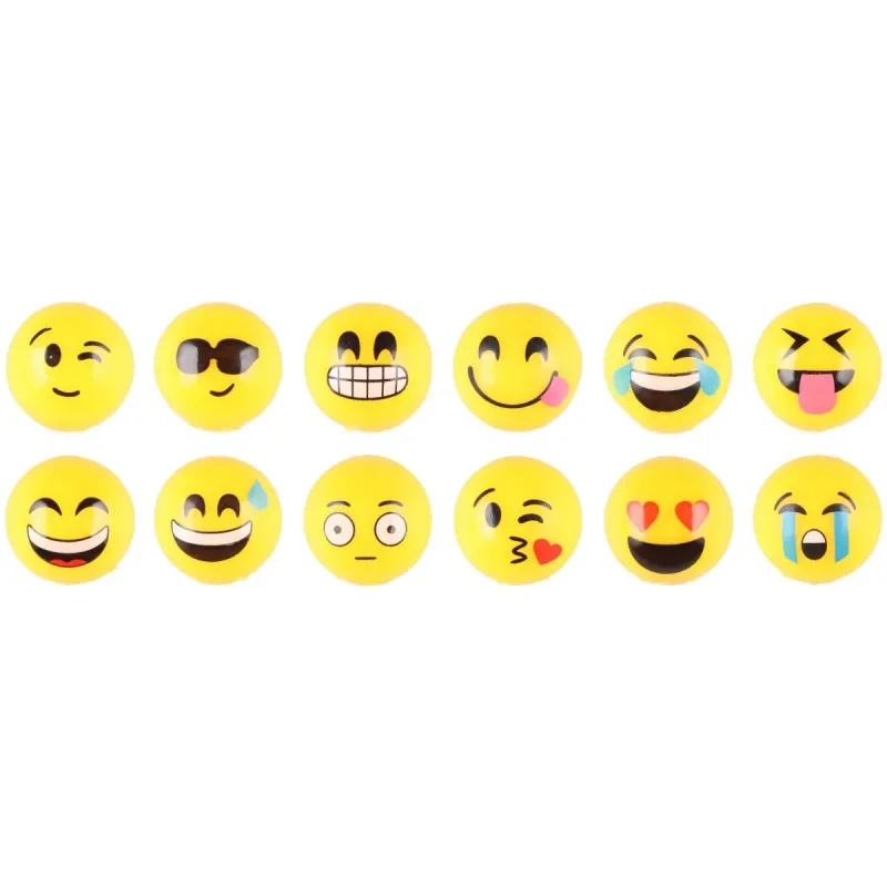 Rotaļlieta Bumbiņa Smily ar gaismiņu 5cm