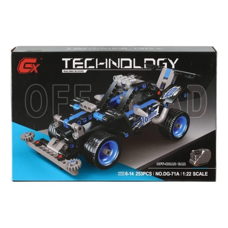 Konstruktors Bezceļa auto 253gb