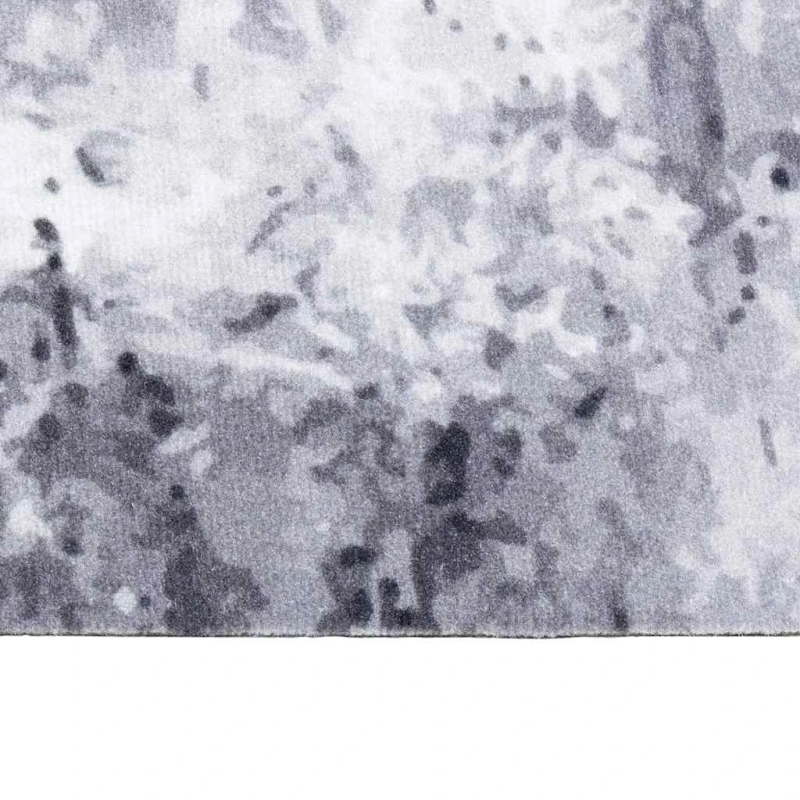 vidaXL Virtuves paklājs Pelēka 150 x 45 cm Samts