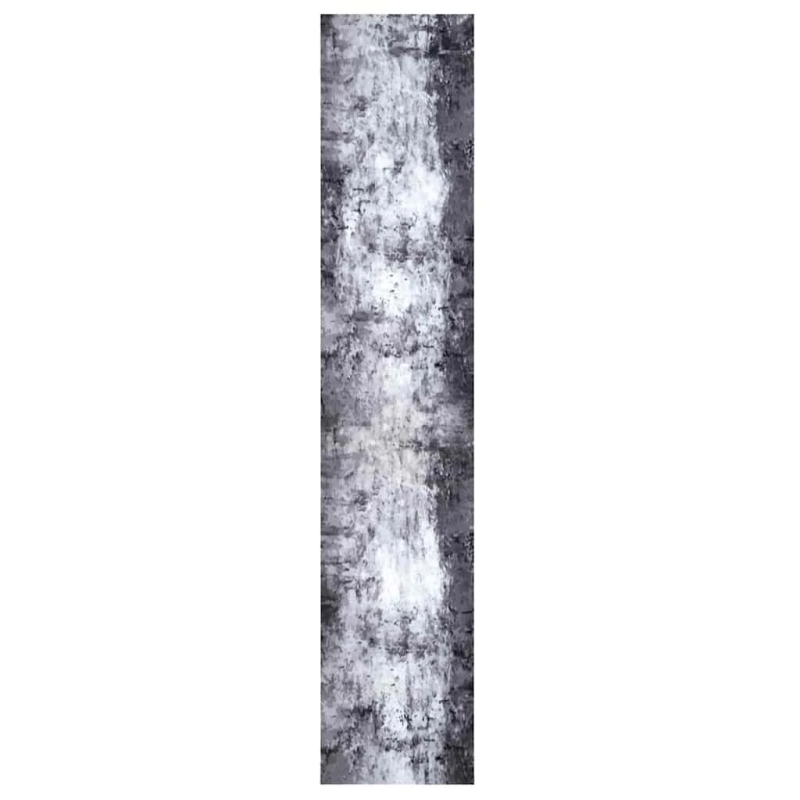 vidaXL Virtuves paklājs Pelēka 300 x 60 cm Samts