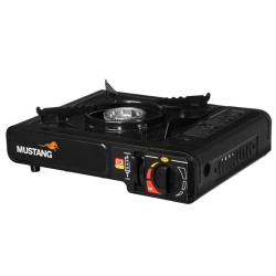 Gāzes plīts melna mustang