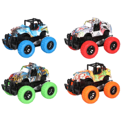 Rotaļlieta Automašīna uz lieliem riteņiem