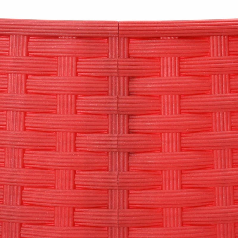 vidaXL Ziemassvētkueglītessvārki Sarkana DIA 65 x 24 cm Plastmasa