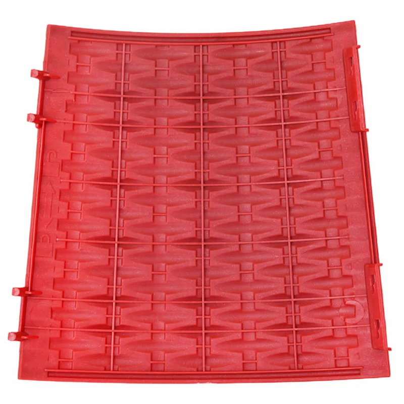 vidaXL Ziemassvētkueglītessvārki Sarkana DIA 65 x 24 cm Plastmasa