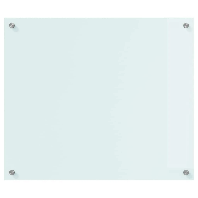 vidaXL Virtuves aizsargpanelis Balts 70 x 60 cm rūdīts stikls