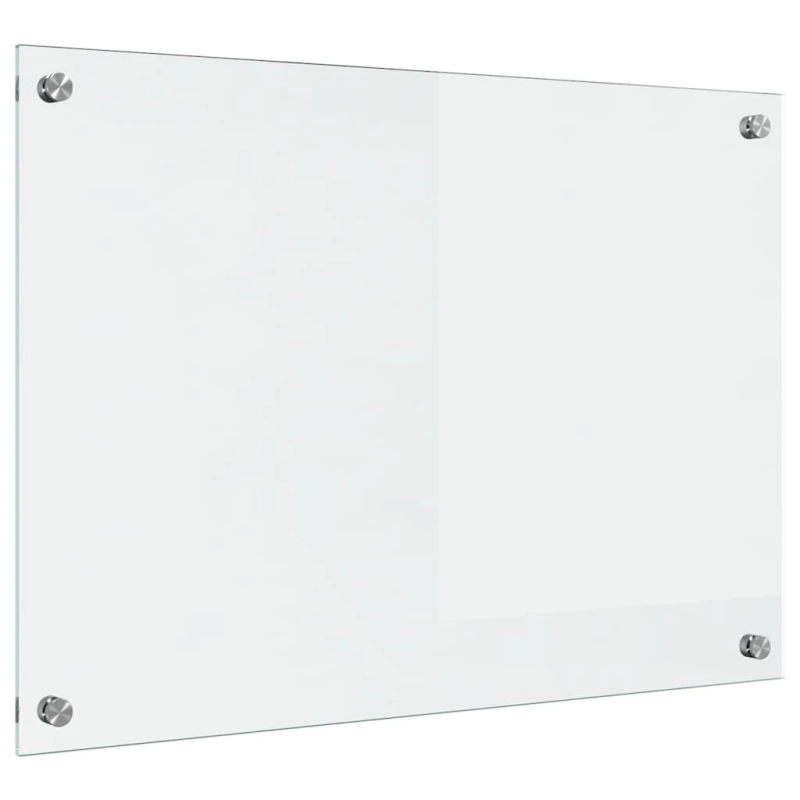 vidaXL Virtuves aizsargpanelis Caurspīdīgs 70 x 50 cm rūdīts stikls