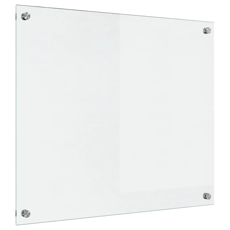 vidaXL Virtuves aizsargpanelis Caurspīdīgs 70 x 60 cm rūdīts stikls