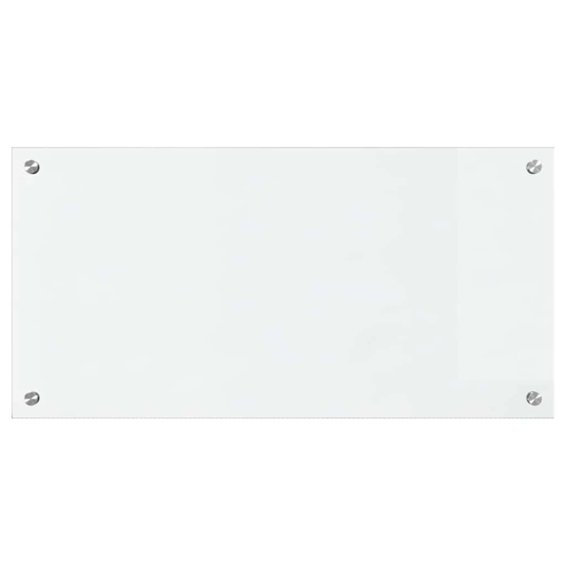 vidaXL Virtuves aizsargpanelis Caurspīdīgs 80 x 40 cm rūdīts stikls