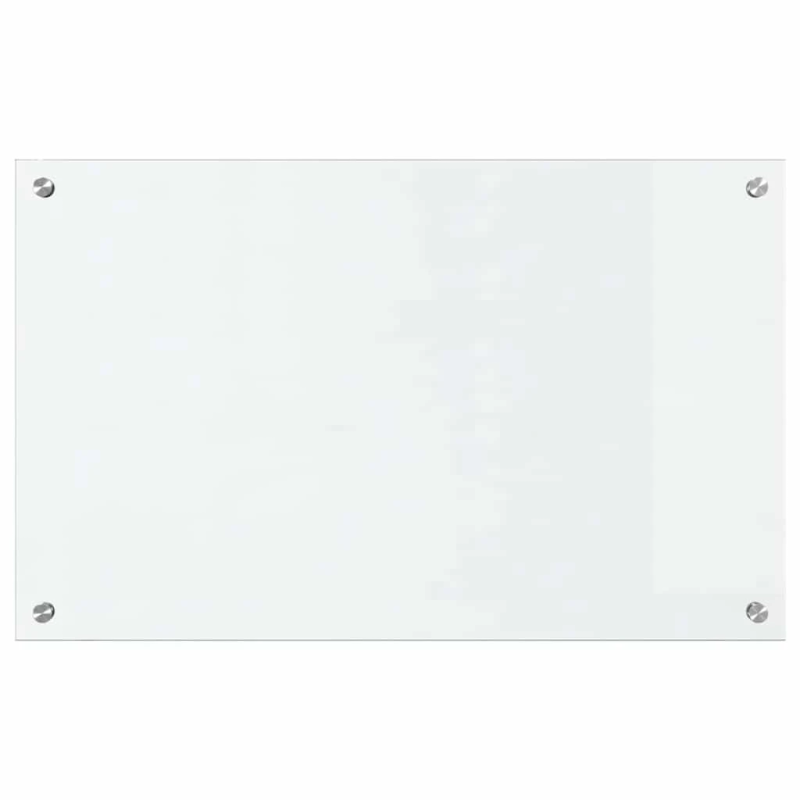 vidaXL Virtuves aizsargpanelis Caurspīdīgs 80 x 50 cm rūdīts stikls