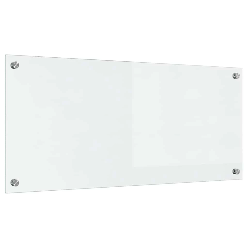 vidaXL Virtuves aizsargpanelis Caurspīdīgs 90 x 40 cm rūdīts stikls