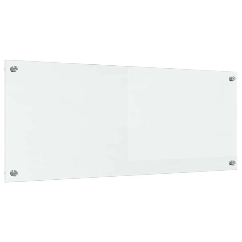 vidaXL Virtuves aizsargpanelis Caurspīdīgs 100 x 40 cm rūdīts stikls