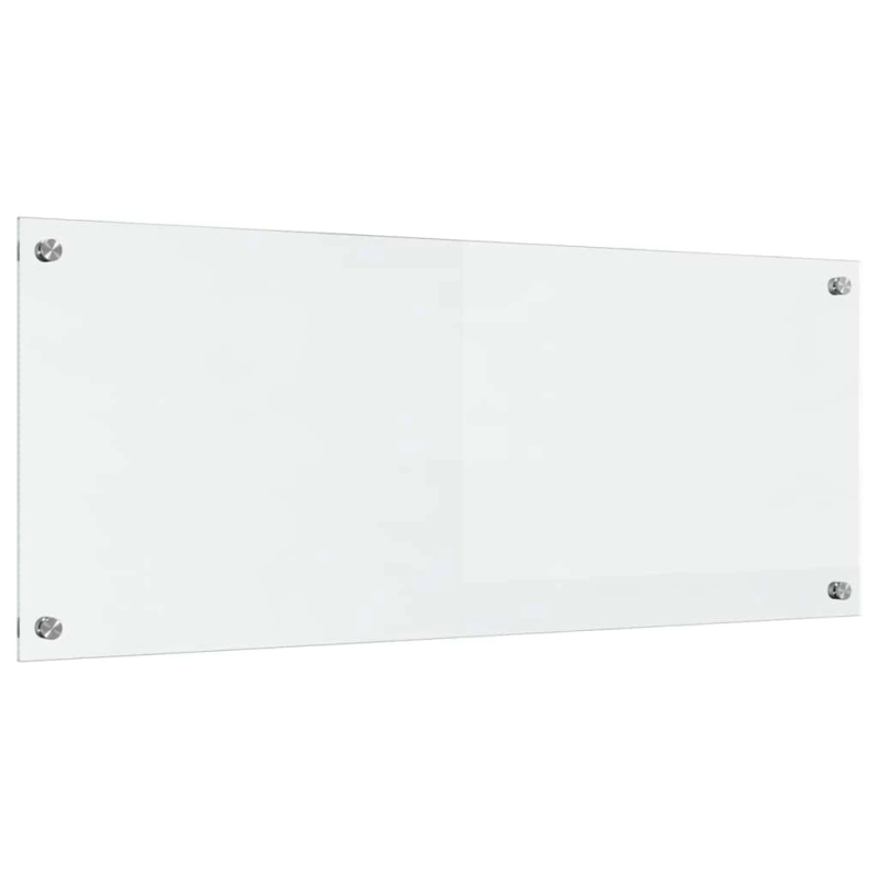 vidaXL Virtuves aizsargpanelis Caurspīdīgs 100 x 40 cm rūdīts stikls