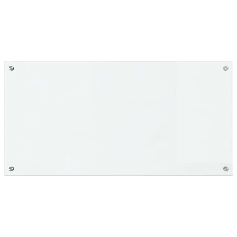 vidaXL Virtuves aizsargpanelis Caurspīdīgs 100 x 50 cm rūdīts stikls