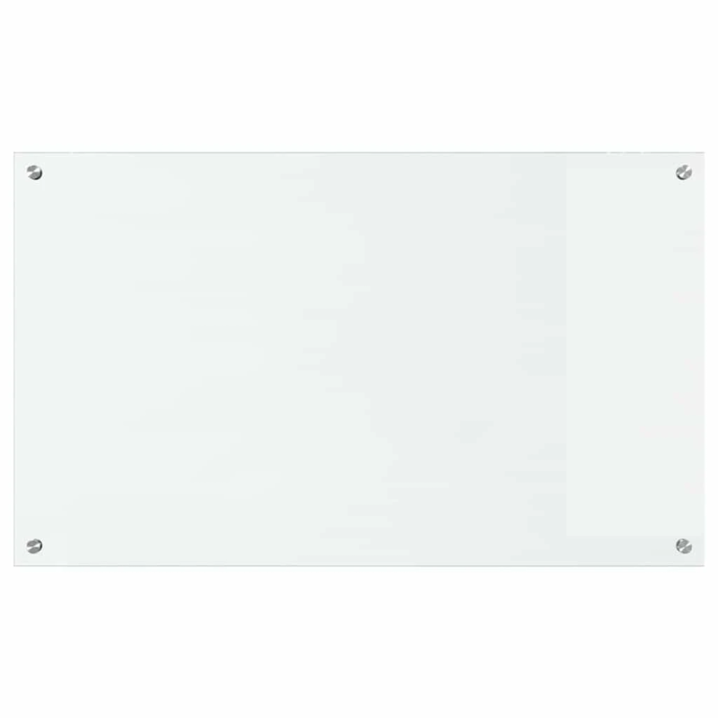 vidaXL Virtuves aizsargpanelis Caurspīdīgs 100 x 60 cm rūdīts stikls