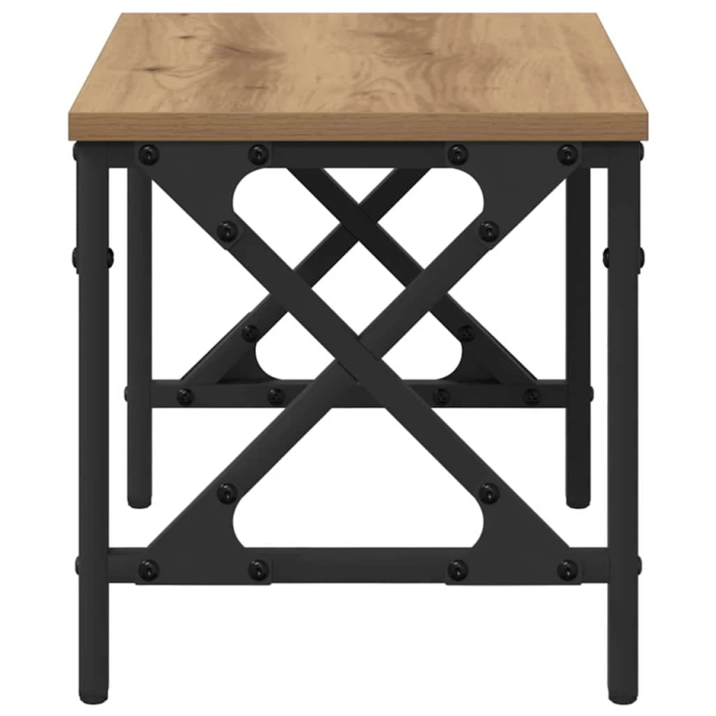 vidaXL Printera statīvs Regulējams Artisānā ozols 40 x 30 x 31 cm