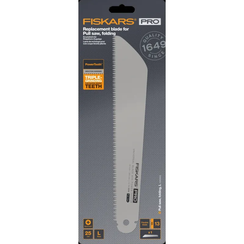 Rokas zāģis kokam Fiskars 1062943, koks, polivinilhlorīds ,pvc,, 250 mm