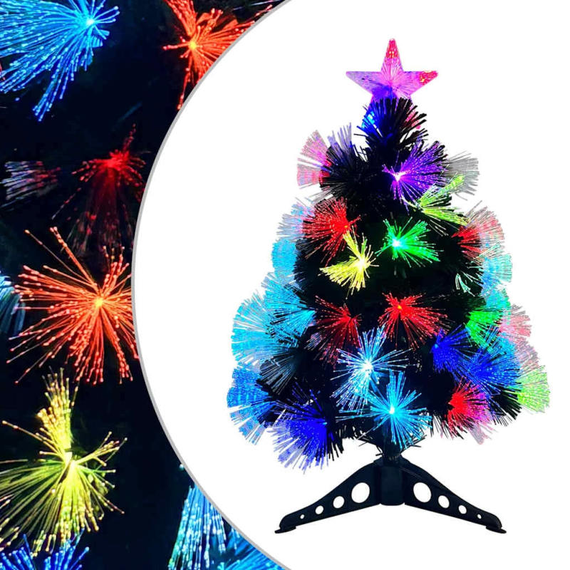 vidaXL Mākslīgā Ziemassvētku eglīte Zaļa 64 cm PVC