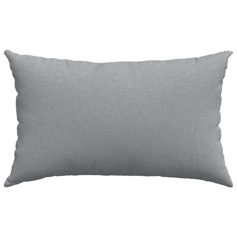 vidaXL Dīvāna spilveni 2 pcs Gaiši pelēks 50 x 30 cm audums