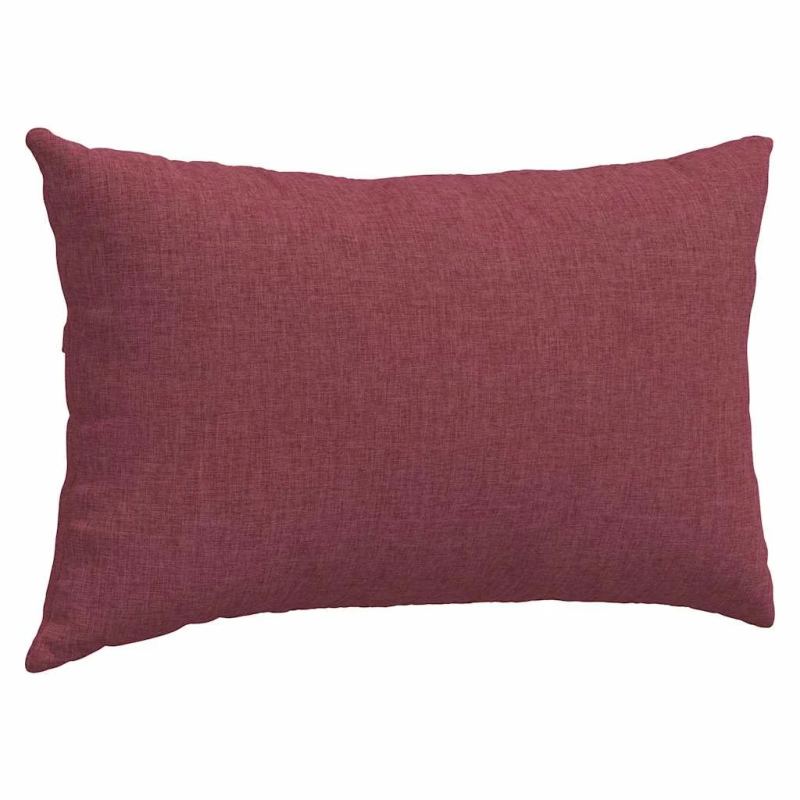 vidaXL Dīvāna spilveni 2 pcs Vīna sarkans 50 x 30 cm audums