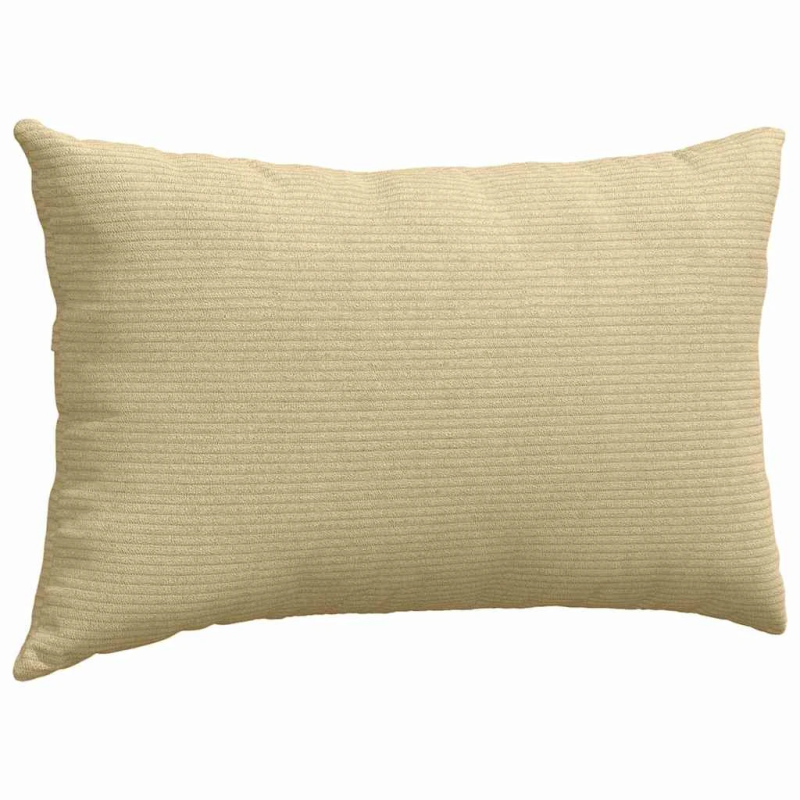 vidaXL Dīvāna spilveni 2 pcs Pelēki zaļa 50 x 30 cm Korduroja audums