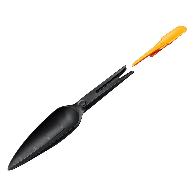 Посадочный инструмент Fiskars 1057641, 330 мм, пластик, черный цв.-oранжевый цв.