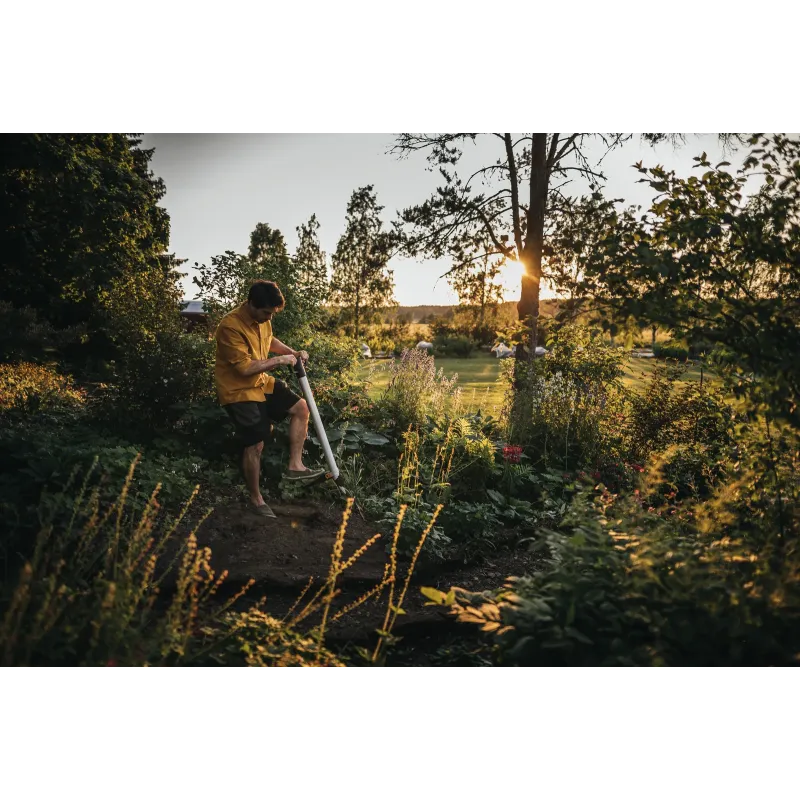 Stādīšanas instruments Fiskars 1057077, 310 mm, alumīnijs, melna krās.-oranža krās.-pelēka krās.