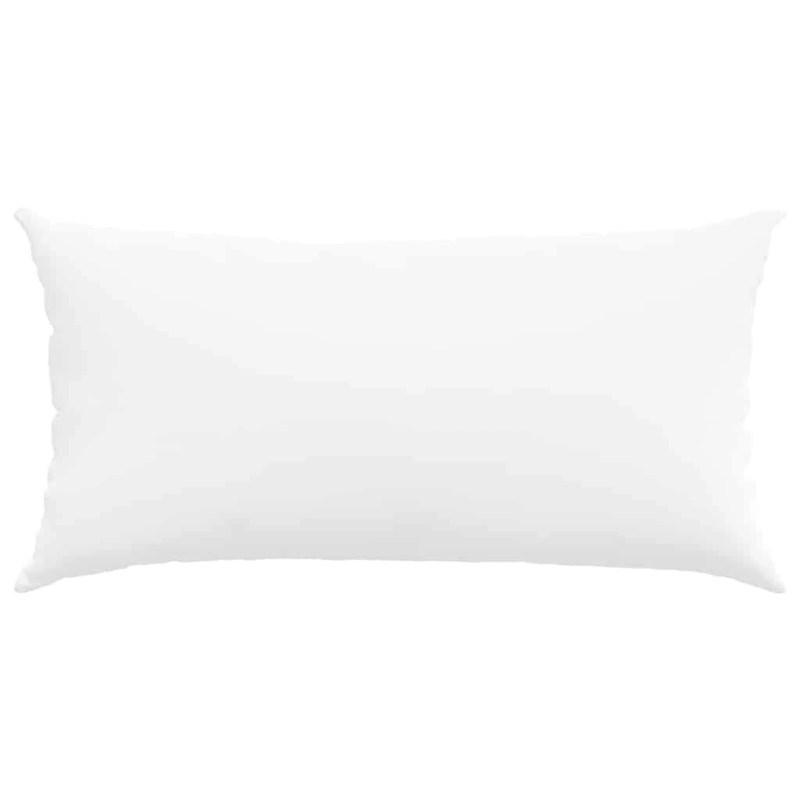 vidaXL Dīvāna spilveni 2 pcs Balts 80 x 40 cm audums