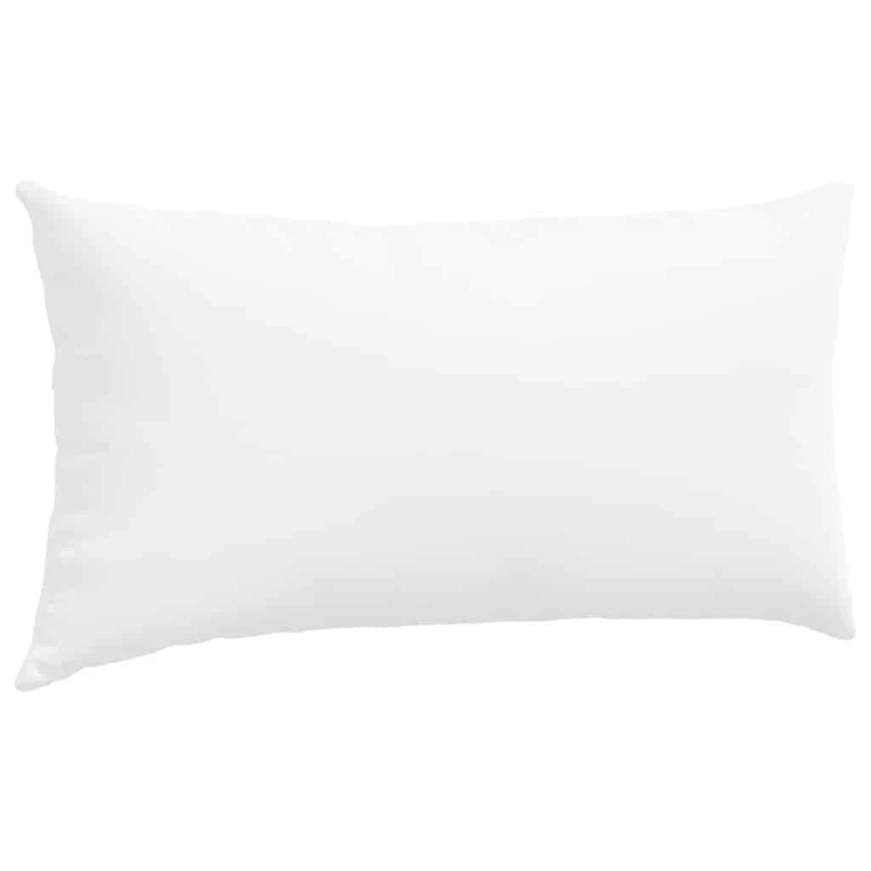 vidaXL Dīvāna spilveni 2 pcs Balts 80 x 40 cm audums