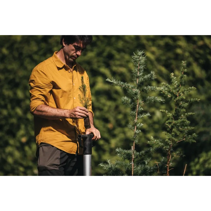 Stādīšanas instruments Fiskars 1057077, 310 mm, alumīnijs, melna krās.-oranža krās.-pelēka krās.