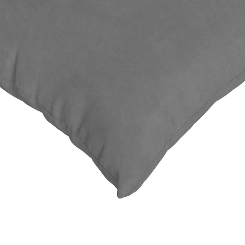 vidaXL Dīvāna spilveni 2 pcs Tumši pelēks 70 x 50 cm audums