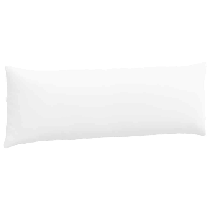 vidaXL Dīvāna spilveni 2 pcs Balts 120 x 40 cm audums