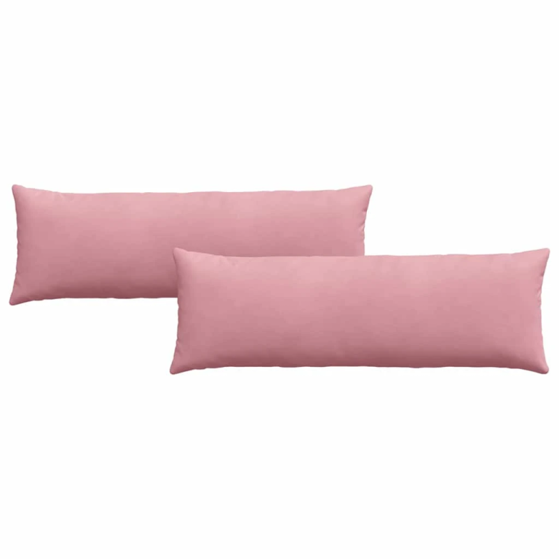 vidaXL Dīvāna spilveni 2 pcs Rozā 120 x 40 cm Korduroja audums