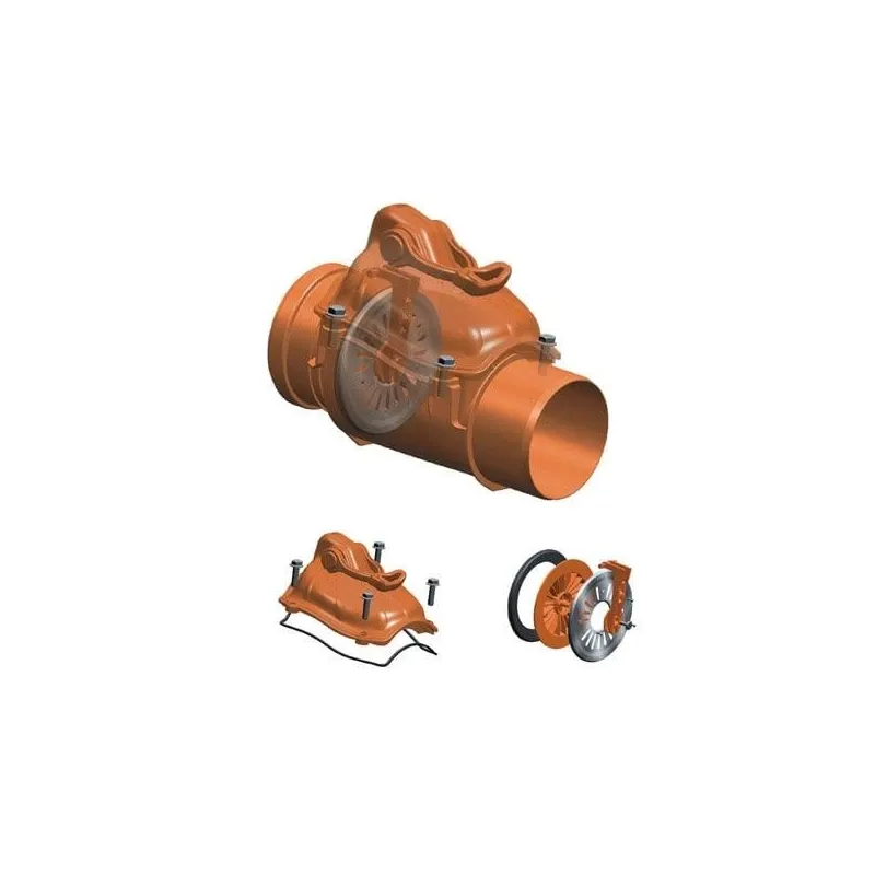 Atbulinis vožtuvas Magnaplast. DIA 110 mm