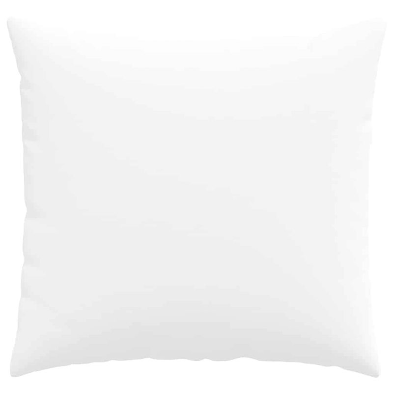 vidaXL Dīvāna spilveni 2 pcs Balts 45 x 45 cm audums
