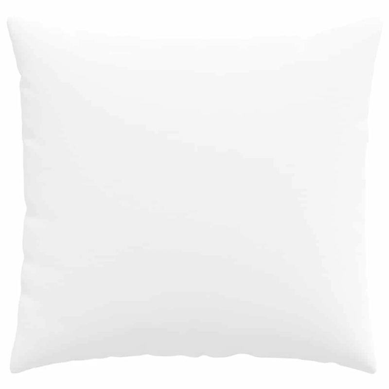 vidaXL Dīvāna spilveni 2 pcs Balts 50 x 50 cm audums