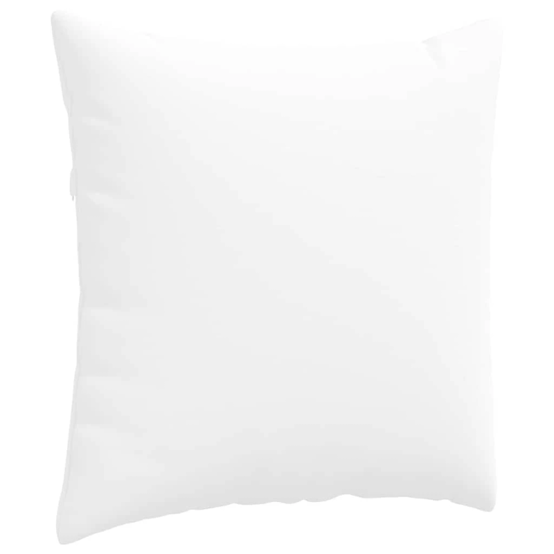 vidaXL Dīvāna spilveni 2 pcs Balts 60 x 60 cm audums
