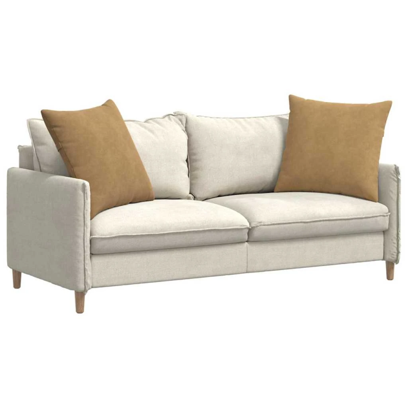 vidaXL Dīvāna spilveni 2 pcs Brūna 60 x 60 cm Korduroja audums