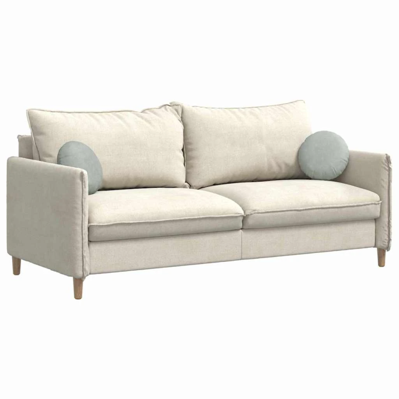 vidaXL Sēdvietas spilventiņi 2 pcs Gaiši pelēks DIA 40 x 13 cm Samts