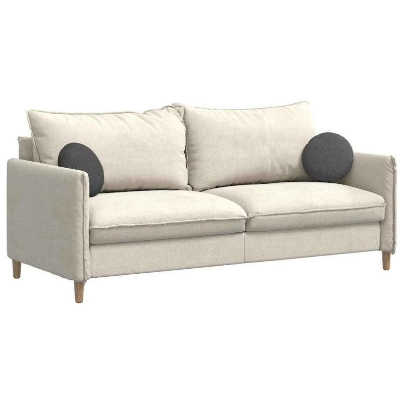 vidaXL Sēdvietas spilventiņi 2 pcs Tumši pelēks DIA 30 cm