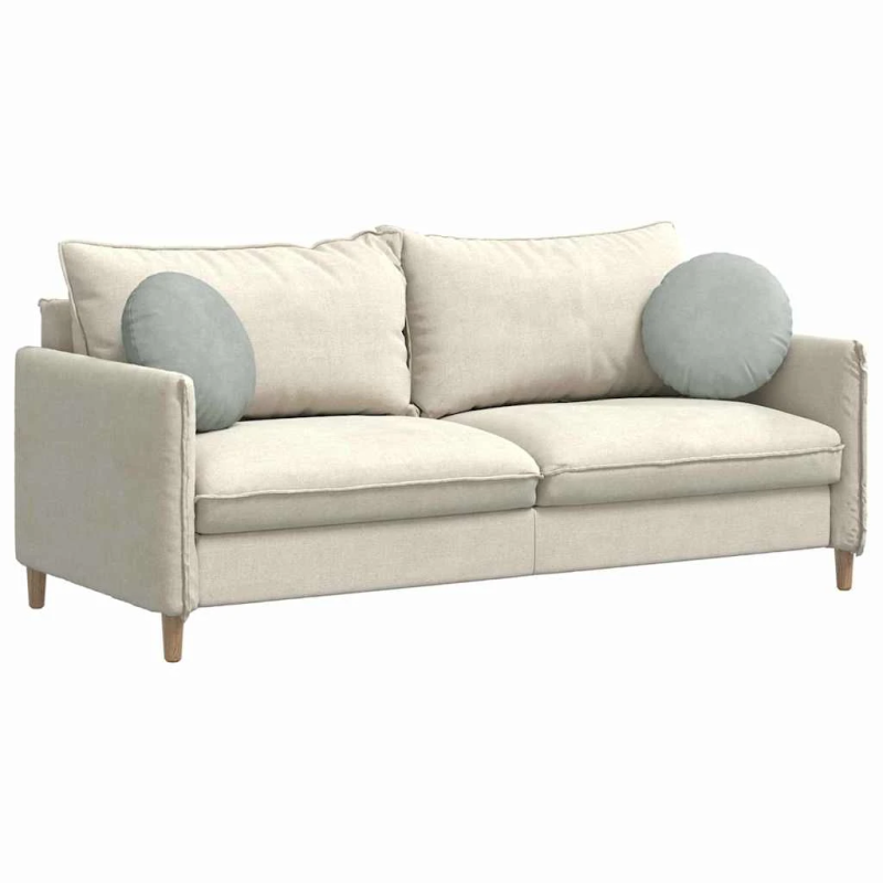 vidaXL Sēdvietas spilventiņi 2 pcs Gaiši pelēks DIA 40 x 13 cm Samts