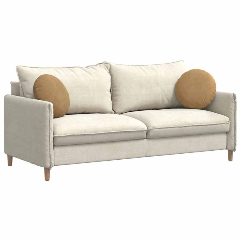 vidaXL Sēdvietas spilventiņi 2 pcs Brūna DIA 40 x 13 cm Samts