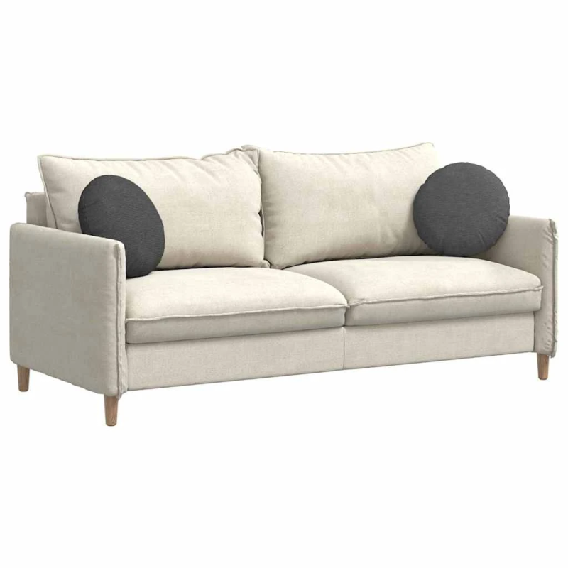 vidaXL Sēdvietas spilventiņi 2 pcs Tumši pelēks DIA 40 cm