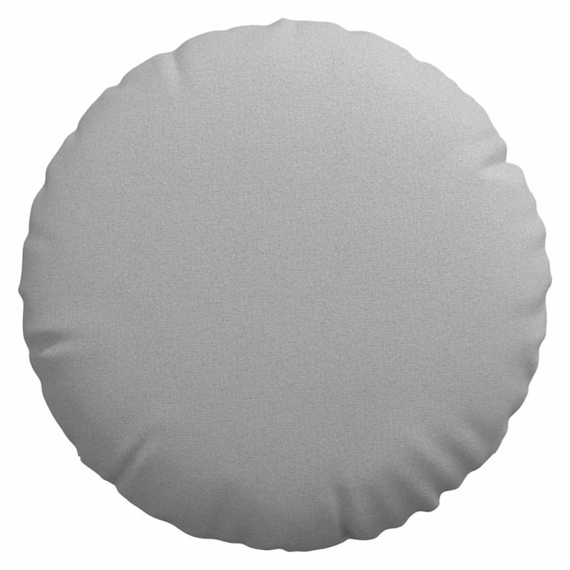 vidaXL Sēdvietas spilventiņi 2 pcs Mākoņu pelēka DIA80 x 29 cm audums