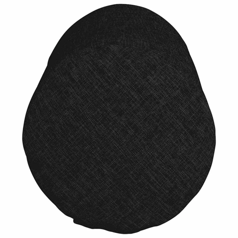 vidaXL Spilveni 2 pcs Melna DIA 15 x 40 cm audums